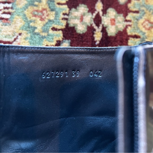 Gucci Authentic Hunder Dionysus-Buckle Leather Boots booties 39 - Picture 16 of 16